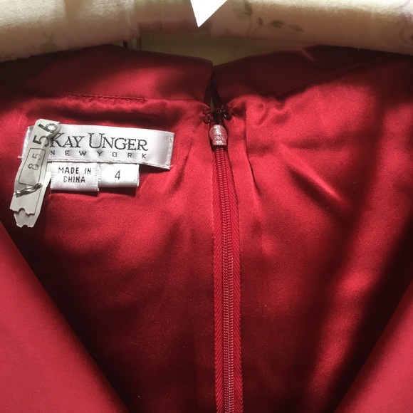 Kay Unger Red Dress - Picture 4 of 6